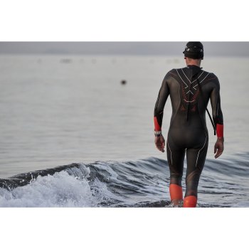 Zone3 Men's Vanquish-X Wetsuit - black/orange | BIKE24