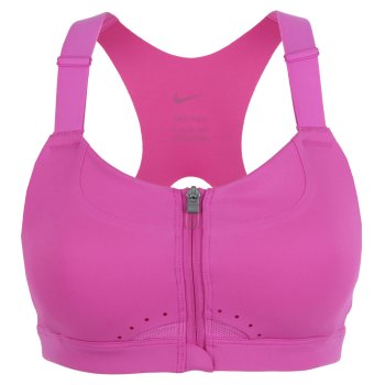 Nike Training Alpha Dri-FIT high support sports bra in bright pink, DD0430-621