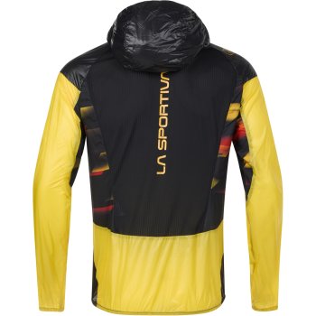 Black and 2025 yellow windbreaker mens