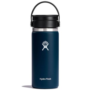 Bouchon Flex Cap HYDRO FLASK Avec Paille - Pour Gourdes Standard Mouth - Noir - Lavable Lave-vaisselle