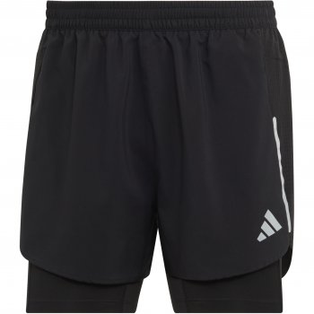 adidas Designed for Running 2-in-1 Shorts Men - black HN8023 | BIKE24