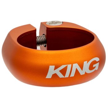 Chris King Saddle Clamp - 31.8mm - matte mango | BIKE24