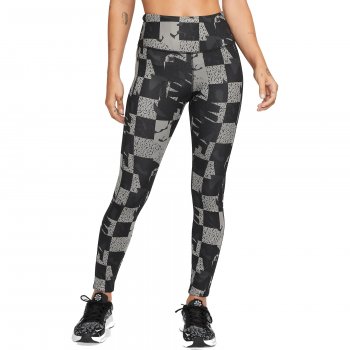 Nike Women's Essential Running Capri Black/Black/Black/Reflective Silver  Pants 