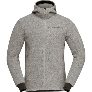 Norrona femund warmwool3 Hood Jacket Men - Drizzle | BIKE24