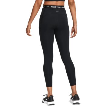 Nike Pro Dri-FIT High-Rise 7/8 Tights Women - black/iron grey/white  FB5477-010