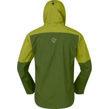Norrona falketind dri1 Jacket Men - Pesto/Golden Lime | BIKE24