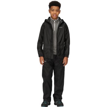 Regatta Pack-It Overtrousers Kids - Black 800