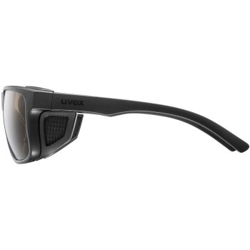 Uvex Lunettes - sportstyle 237 - black matt/mirror red Uvex Lunettes - sportstyle 237 - black matt/mirror red