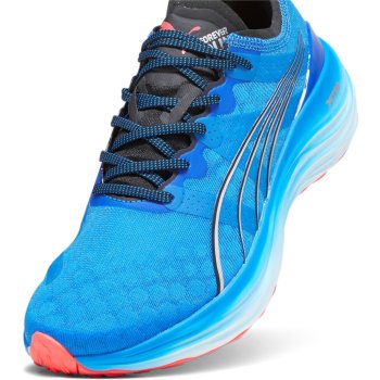 Puma ForeverRun Nitro Running Shoes Men Ultra Blue Puma Black Puma Silver