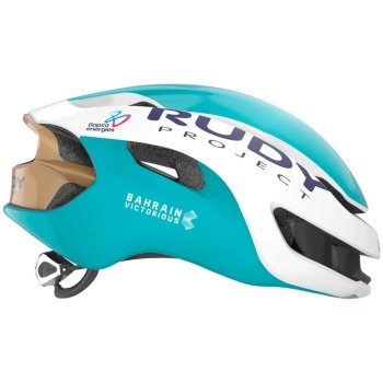 RudyProject Casque de route Egos Bahrain Victorious Matte (Noir/Orange
