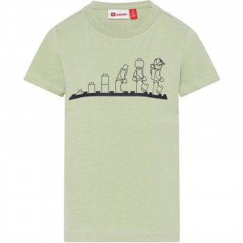 Kids - Sleeve Light - 202 BIKE24 Ticho Short LEGO® Green T-Shirt |