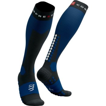 Compressport Full Legs Compression Sleeves - black