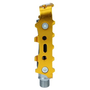 NC-17 Sudpin I Pro aluminium platformpedalen/fietspedalen MTB/mountainbike pedaal/BMX pedaal/kogellagers Cr-Mo-as/inclusief reservepins, wit