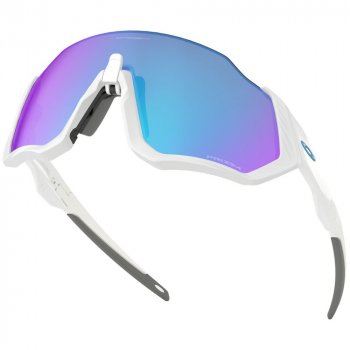 Oakley Flight Jacket™ Glasses - PRIZM™ Polished White Matte 