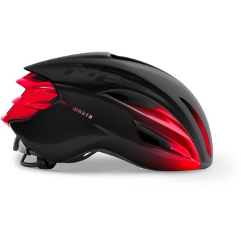 MET Manta MIPS Helmet - Black Red Metallic | BIKE24