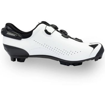 SIDI Tiger 2S SRS Mountain Clipless Shoes - Men's White/Black Size 39