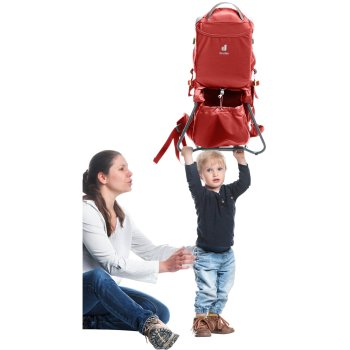 Deuter - SL WOMEN'S FIT 👩 The carrying system is specially adapted to the  female anatomy. Suitable for mothers looking for a child carrier that fits  them perfectly with slimmer shoulder straps
