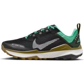 Nike Wildhorse 8 Trail Running Shoes Men - black/white-spring green ...