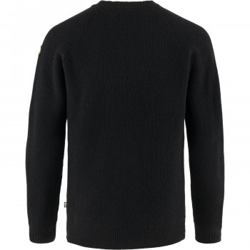 Fjällräven Övik Rib Sweater Men - black | BIKE24
