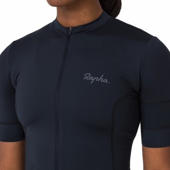 SN　Rapha Women's Jersey XS Rapha Short Sleeve Jersey Women - black/grey | BIKE24