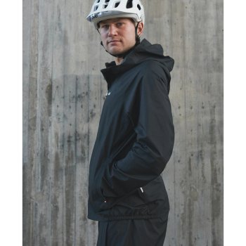 POC Men's Motion Rain Jacket - 1002 uranium black