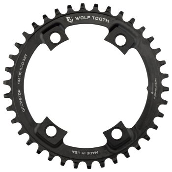 パーツ WOLF TOOTH drop stop chainring PCD110 44 WOLF TOOTH COMPONENTS* drop stop chainring (PCD110) - BLUE