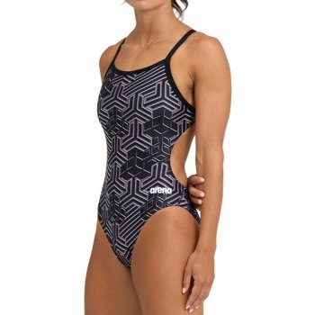 arena Performance Kikko Pro Challenge Back Swimsuit Women - Black/Black  Multi