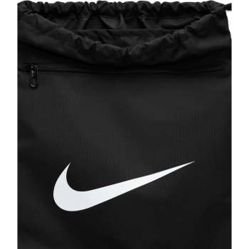 Nike Brasilia 9.5 Training Gym Sack - 18L - black/black/white DM3978-010