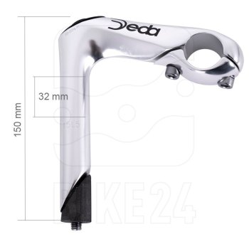 Deda Murex Quill Stem 26.0 - silver polish