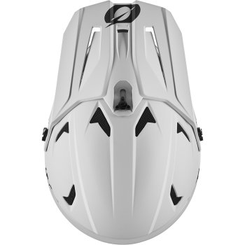 Pack Casque Full Face O'Neal Sonus V.25 Gris Clair + Lunettes HP7 – Pour VTT, BMX, Downhill