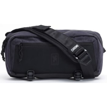 CHROME Mini Kadet Sling Bag - 5L - Black Canvas Leather | BIKE24
