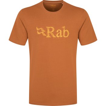 Rab Stance Tech Sketch T-Shirt Heren red earth BIKE24
