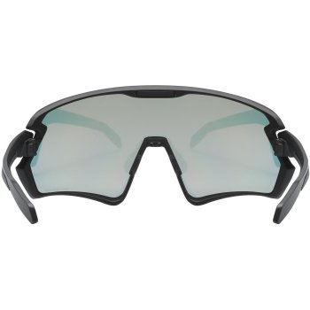 Uvex sportstyle 231 2.0 P Glasses - black matt/polavision supravision  mirror red