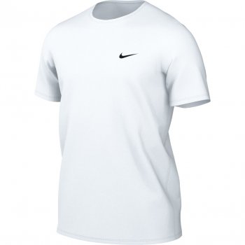 Nike Dri-FIT UV Hyverse Short-Sleeve Fitness Top Men - white/black ...