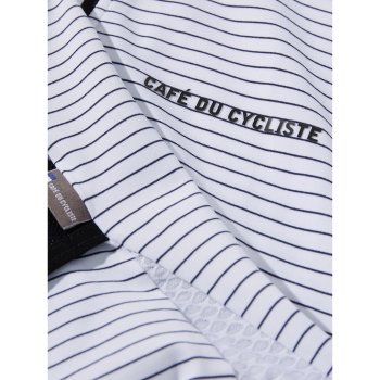 Café du Cycliste Francine Short Sleeve Jersey Men - white