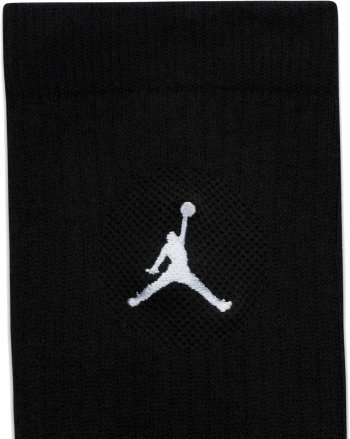 Nike Jordan Everyday Crew Socks (3 Pair) - black/white DX9632-010 | BIKE24