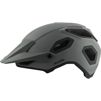 ALPINA Mythos 3.0 - Casque De Vélo Léger Et Bien Ventilé Pour Adultes U2013 Casque Ajustable Avec Coussinets Antibactériens Pour Un Confort Et Une Protection Optimaux, Dark-Silver Matt, 59-64 Cm