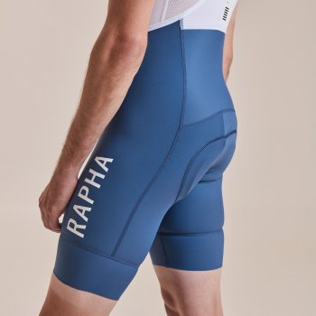 Rapha Pro Team Training Bib Shorts Men - denim blue/white | BIKE24