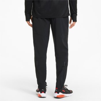 Puma tapered best sale fleece pants mens