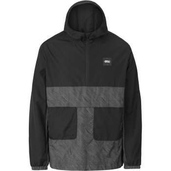 Picture Wailer Winddichter Anorak Herren Schwarz BIKE24
