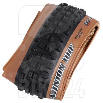 Maxxis Minion DHF Front MTB Folding Tire WT TR EXO Dual - 27.5x2.50 inches  - Skinwall