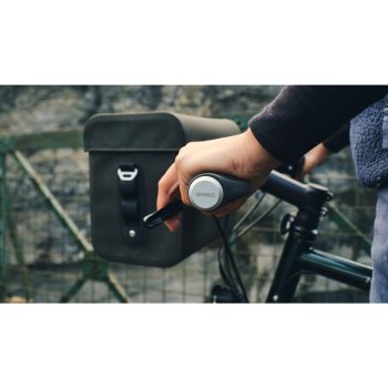 BROOKS ERGONOMIC LEATHER GRIP 130/100 黒 Brooks Ergonomic Leather Grip - 130/130 mm - black | BIKE24