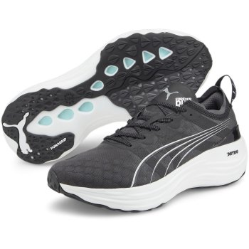 puma black shoes mens 36