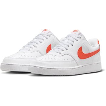 Nike Court Vision Low Better Schuhe Herren - white/picante red DH2987-108