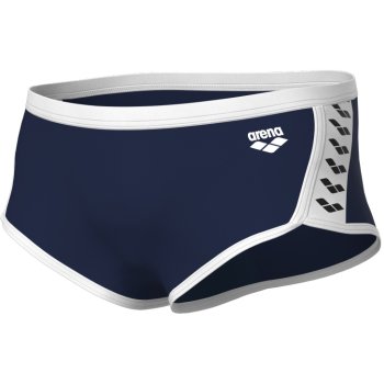 arena Performance Icons Solid Low-Waist Swim Shorts Men - Navy
