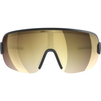 POC Aim Glasses - Uranium Black - Clarity Road/Partly Sunny Gold