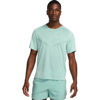 Nike Dri-Fit ADV Techknit Ultra Short-Sleeve Running Top Men - mineral/jade  ice/reflective silver DM4753-310