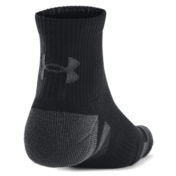 Under Armour Calcetines - UA Performance Cotton Quarter - Pack de 3 -  Blanco/Blanco/Pitch Gray