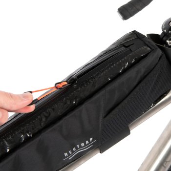 Restrap Adventure Race Top Tube Bag L 2 L - Black | BIKE24