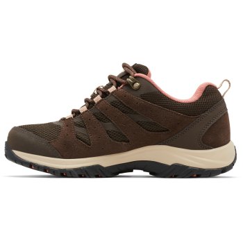 Columbia Scarpe da Trekking Impermeabile Donna - Redmond III -  Cordovan/Dark Coral